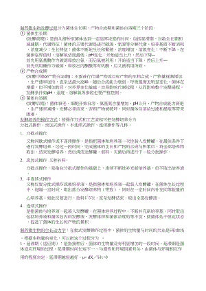 医学专题一制药工艺学期末复习资料.docx