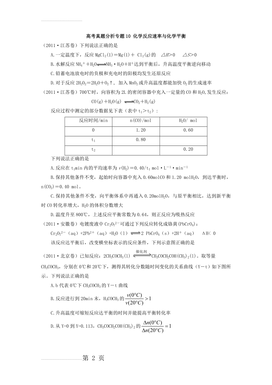 化学反应速率与化学平衡_高考真题分析(38页).doc_第2页