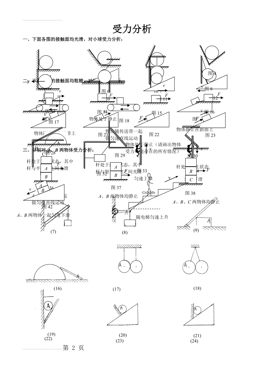 史上最全受力分析图组(含答案)(4页).doc_第2页