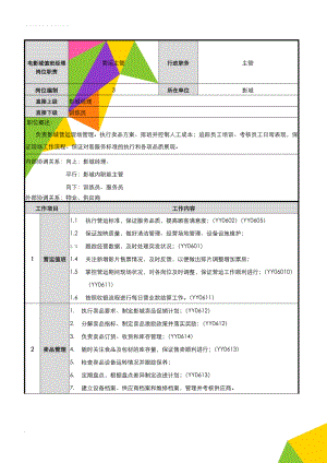 电影城值班经理岗位职责(5页).doc