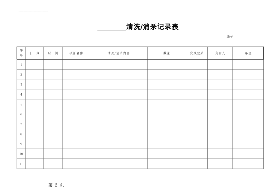 清洗、消杀记录表(2页).doc_第2页