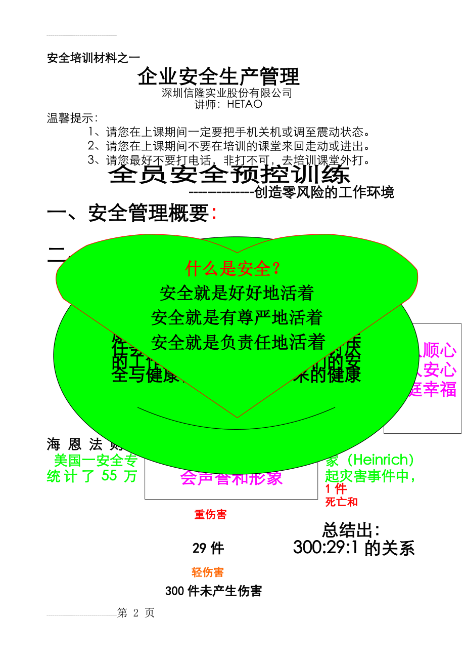 在职员工安全知识教育培训教材(25页).doc_第2页