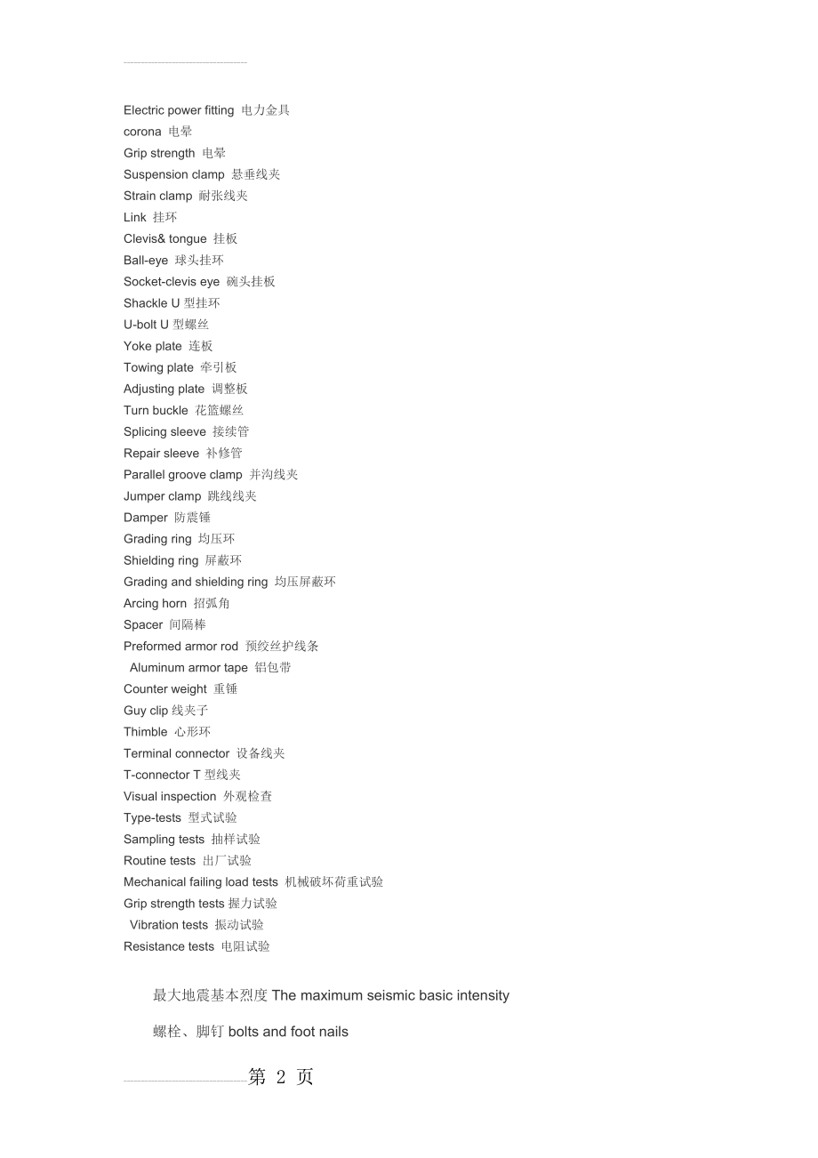 输变电线路金具英文对照(6页).doc_第2页