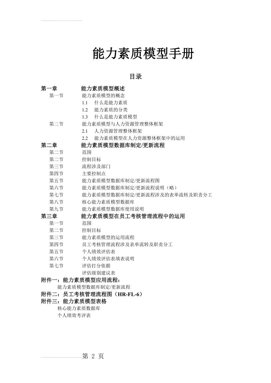 公司能力素质模型管理手册(19页).doc_第2页