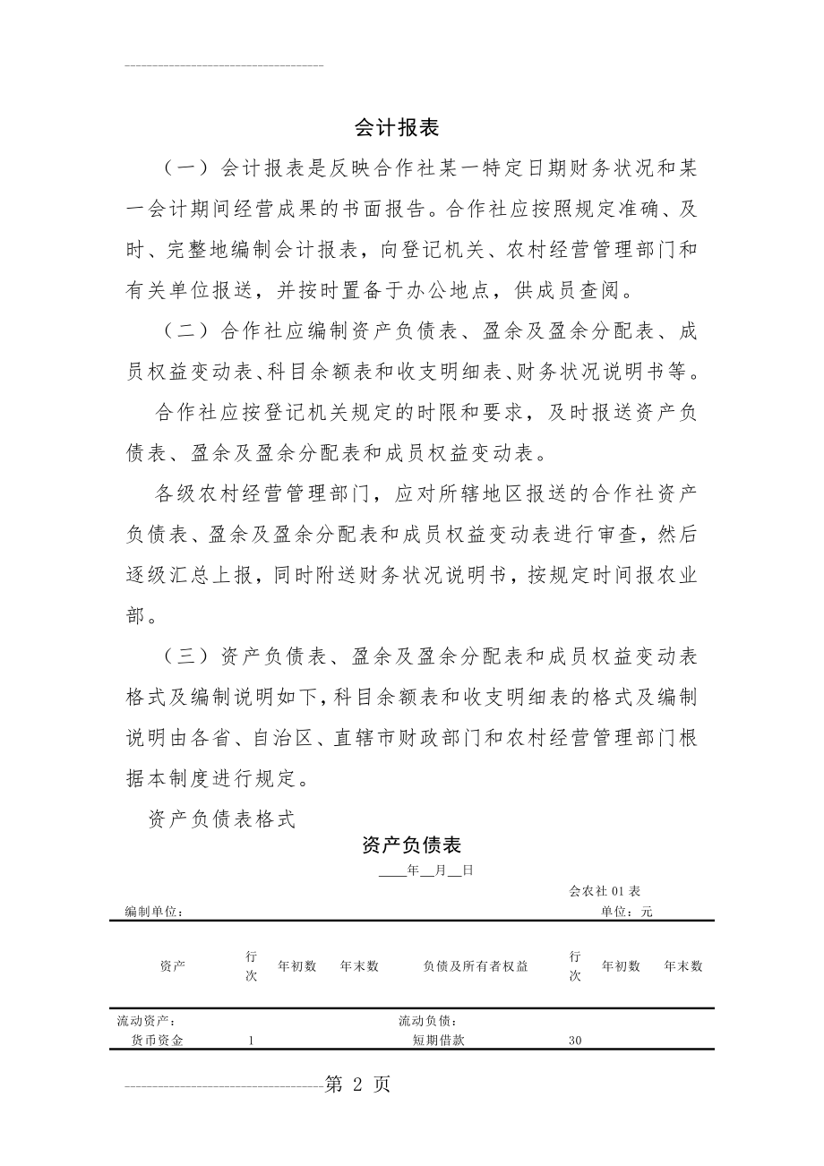 农民专业合作社财务会计报表(12页).doc_第2页