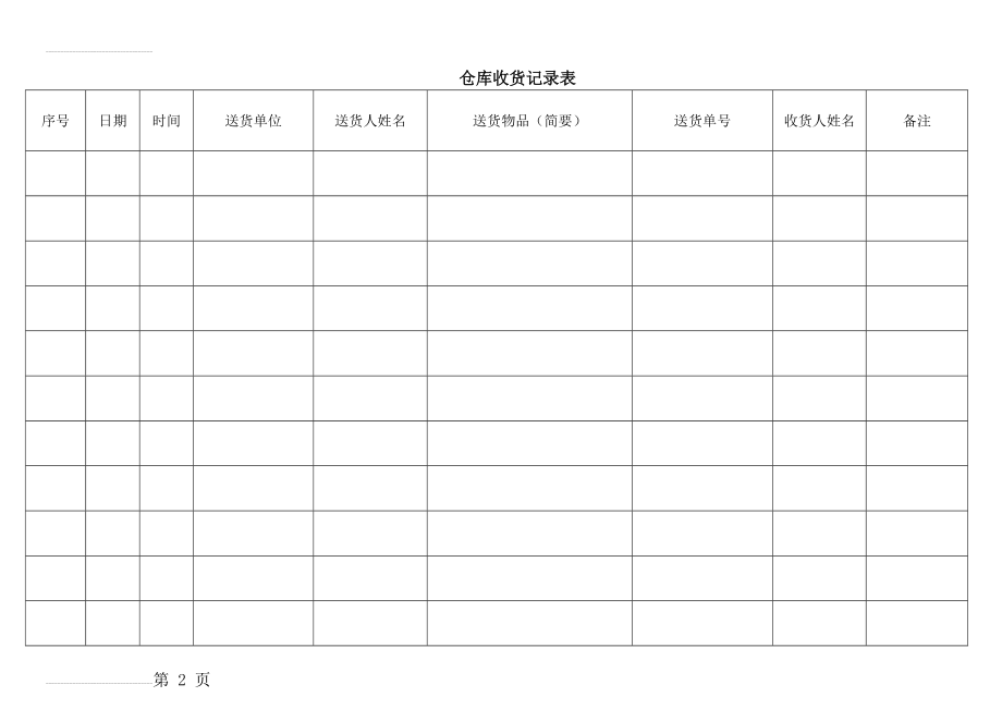 仓库收货记录表(3页).doc_第2页