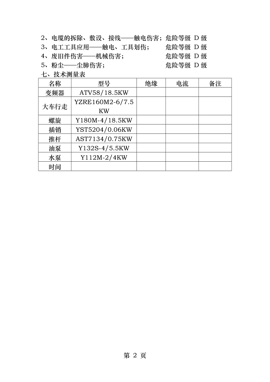 翻车机大修施工方案.doc_第2页