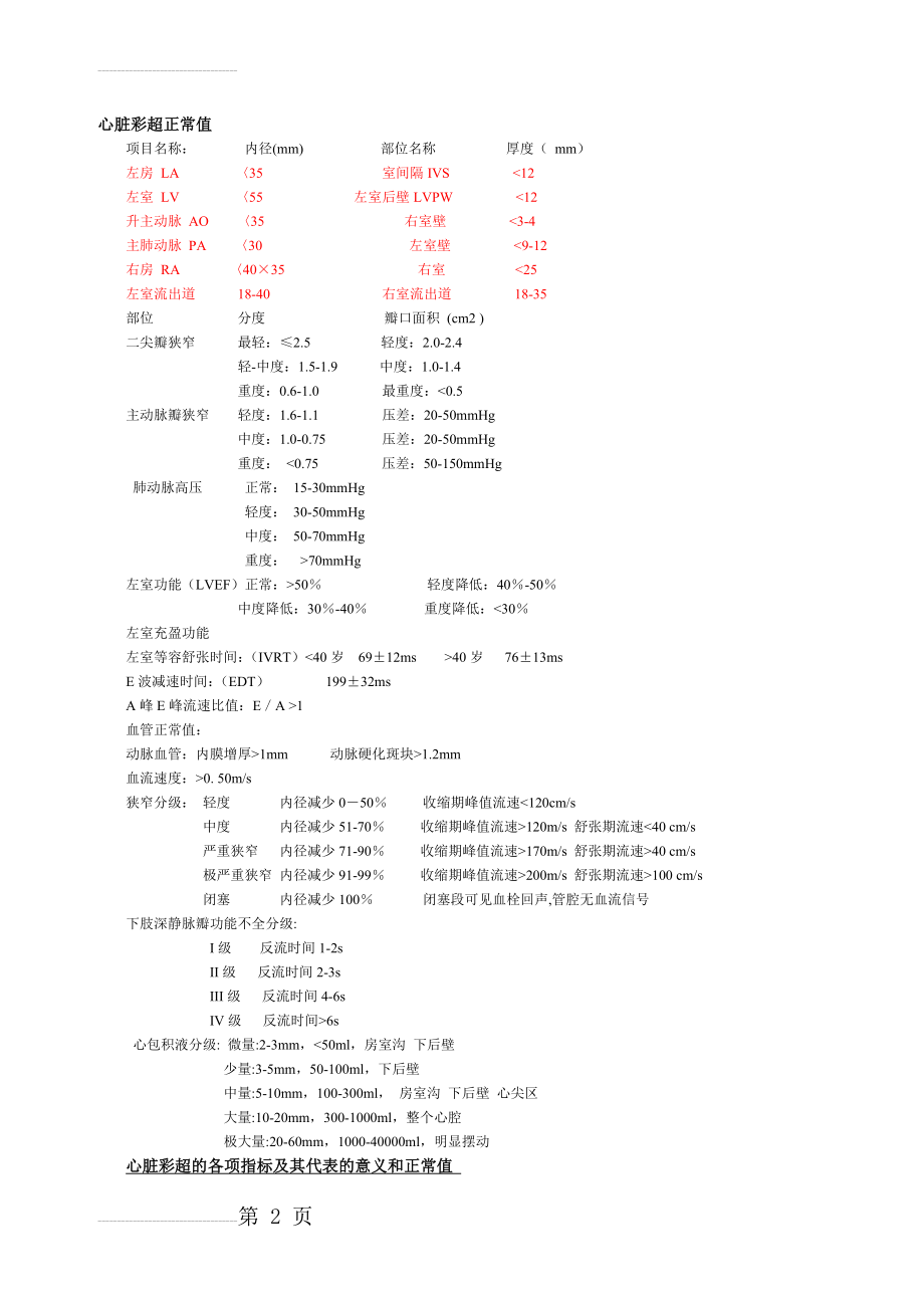 心脏彩超正常值(总汇)(5页).doc_第2页