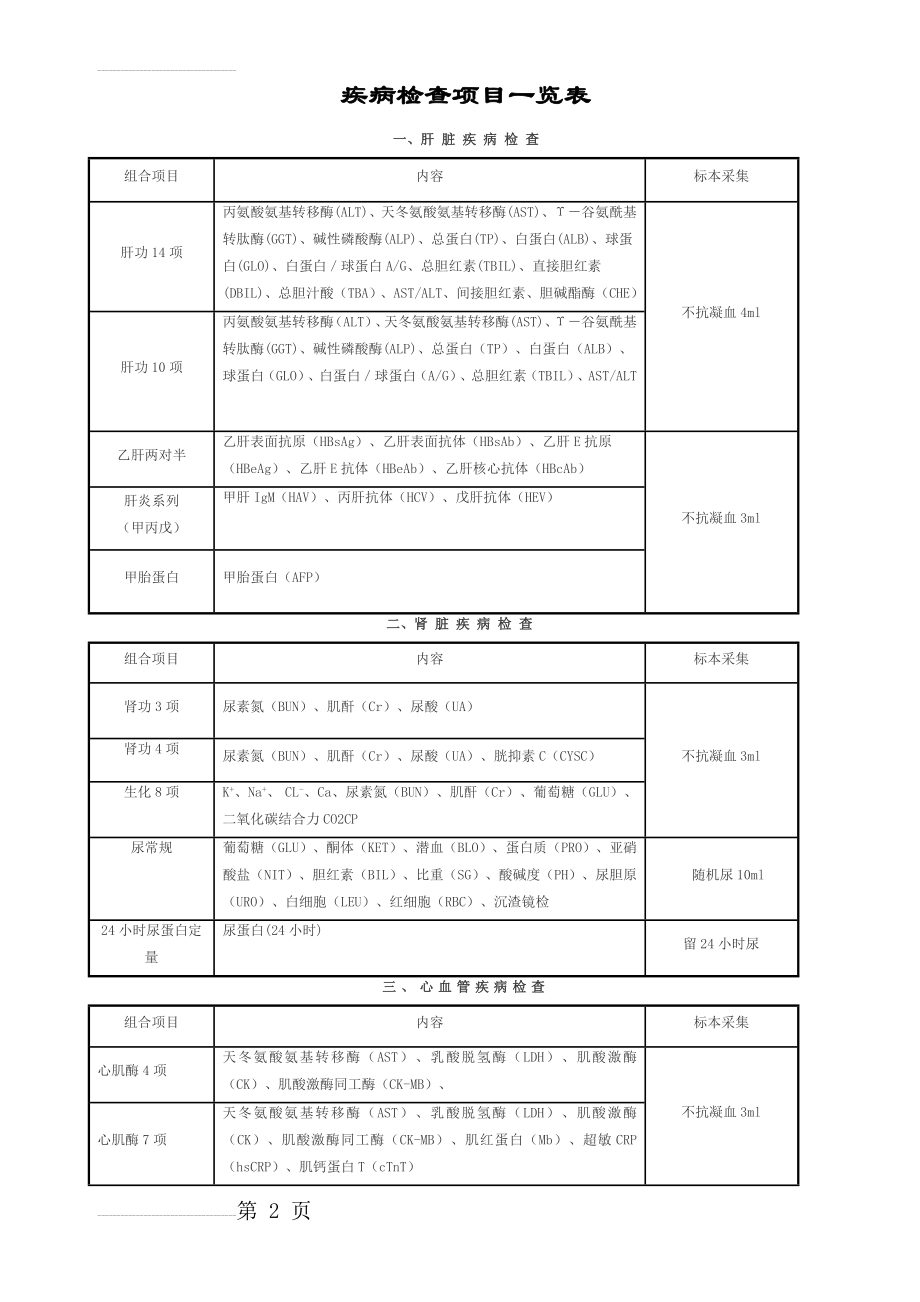 疾病检查项目一览表(5页).doc_第2页