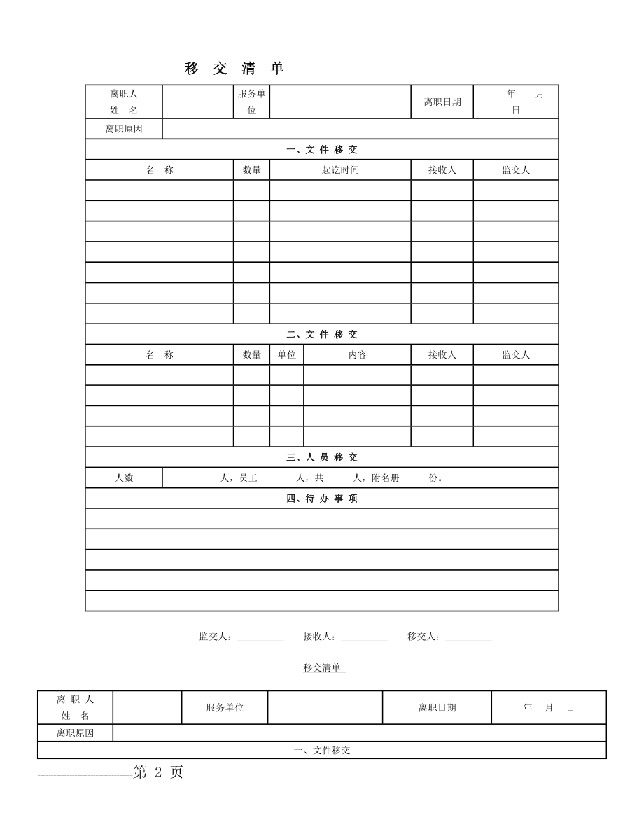 物品移交清单格式(7页).doc_第2页