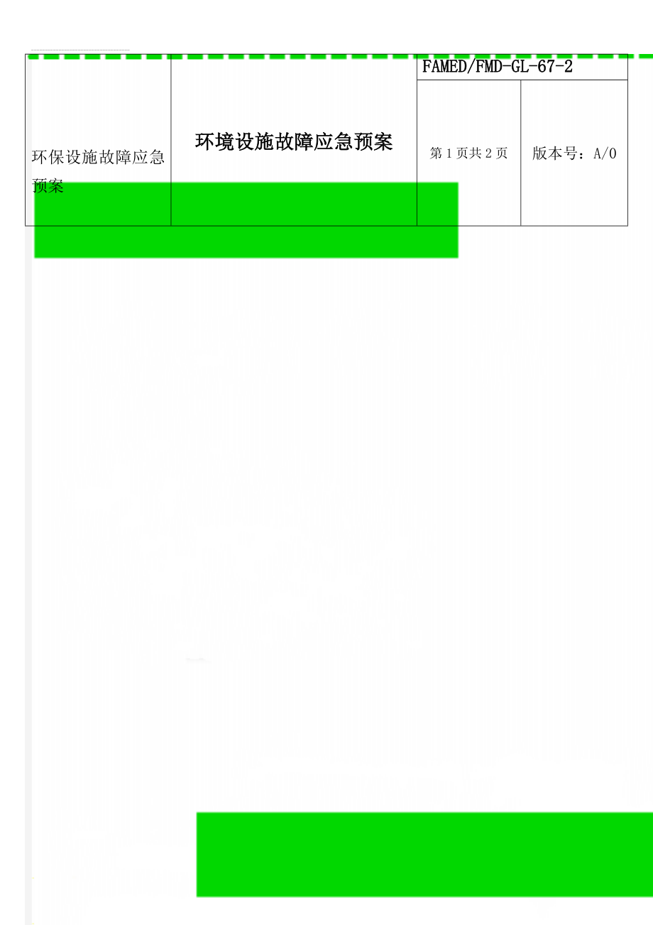 环保设施故障应急预案(4页).doc_第1页