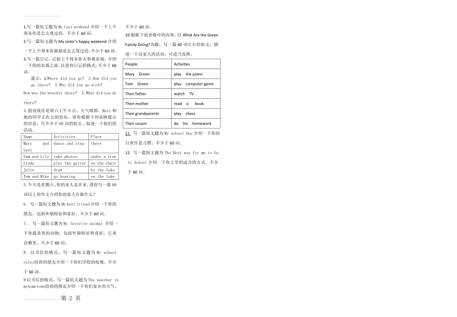 七年级下英语作文题集(2页).doc_第2页