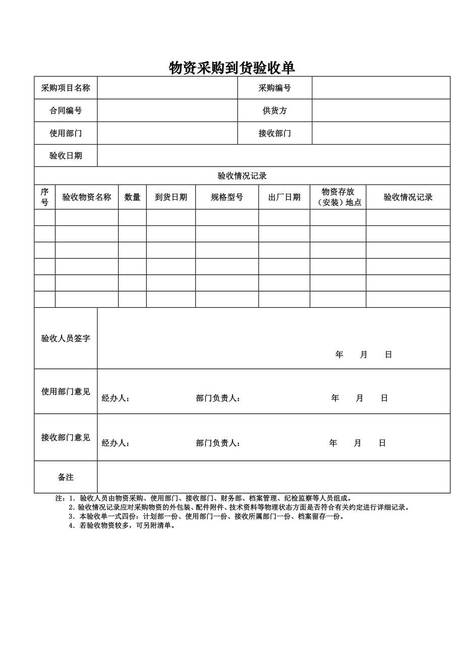 物资采购到货验收单(2页).doc_第2页