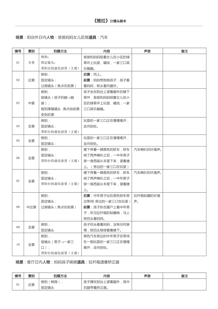 短片《推拉》分镜头脚本(7页).doc_第2页