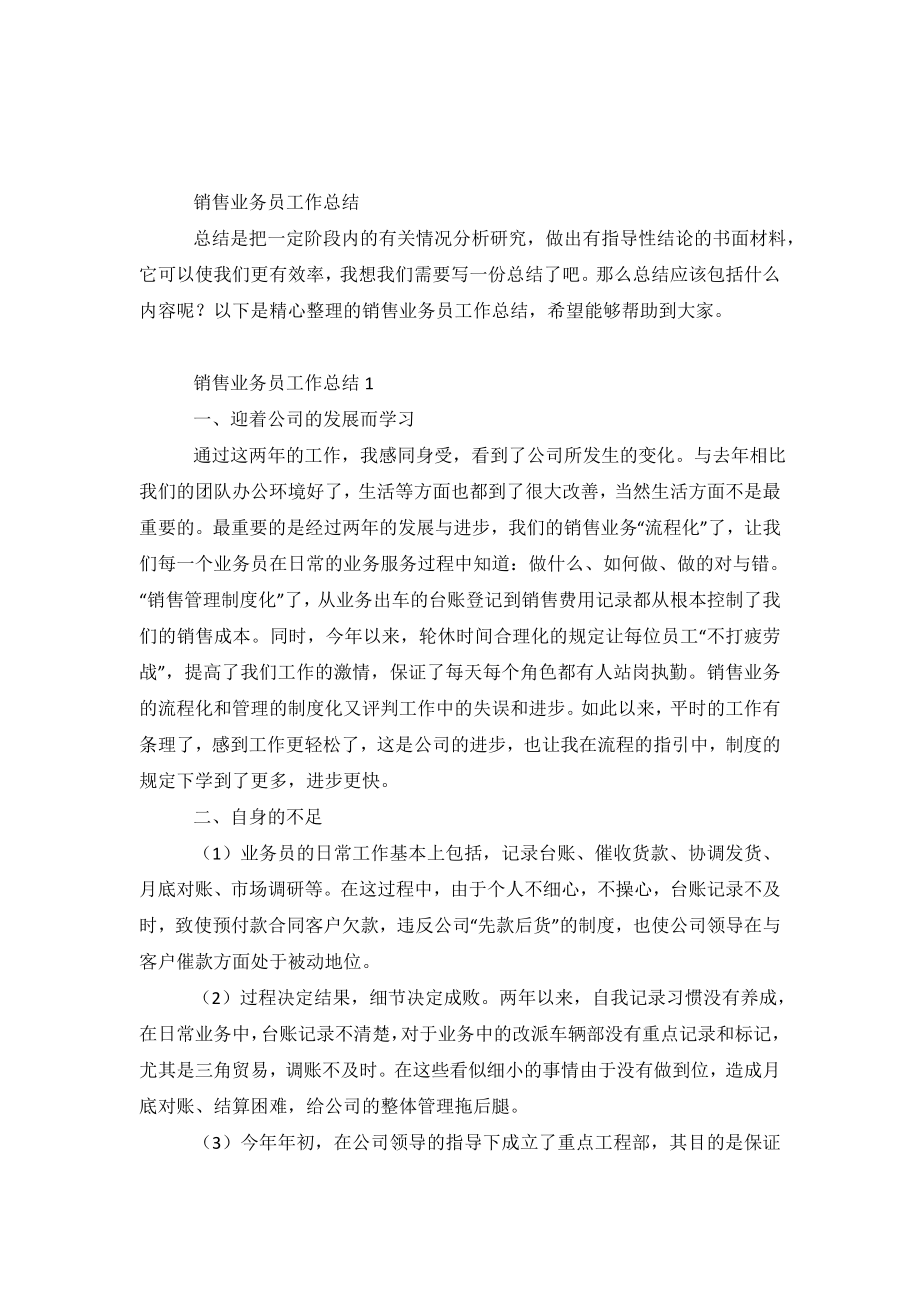 销售业务员工作总结.doc_第2页