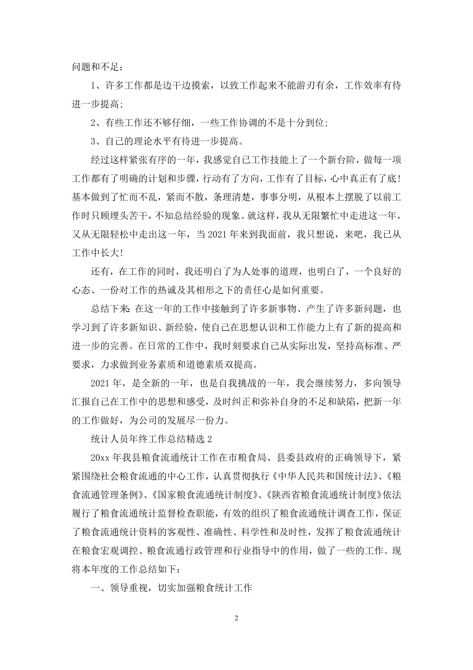 统计人员年终工作总结投稿例文材料.docx_第2页