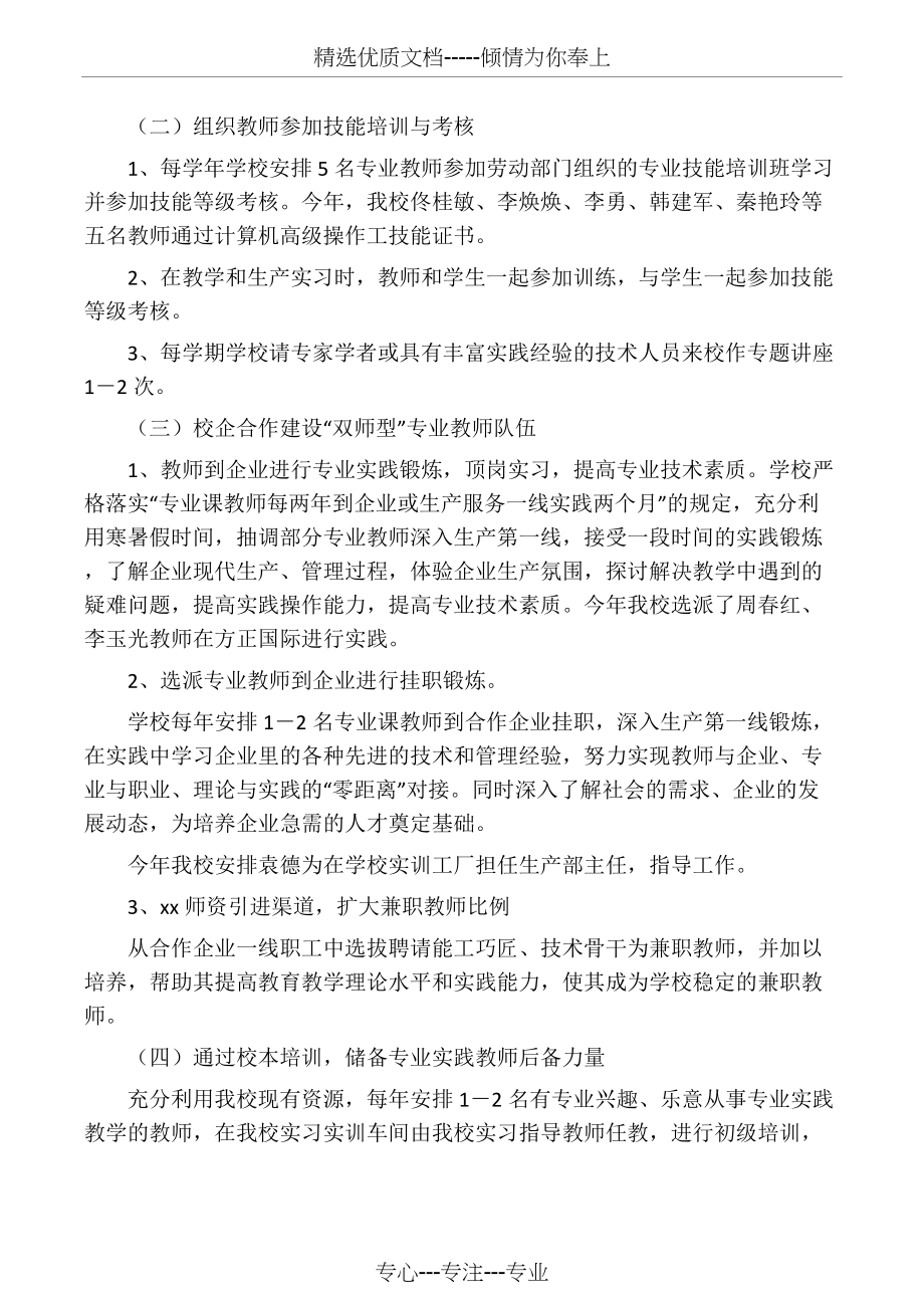 双师型教师队伍建设总结(共3页).docx_第2页