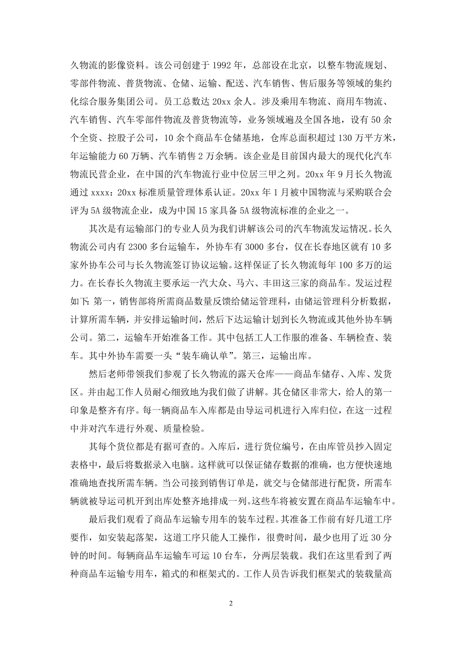 有关参观实习报告汇编七篇.docx_第2页