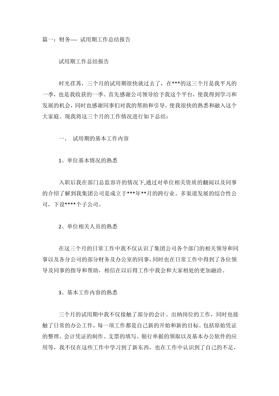 财务人员三个月试用期工作总结.doc_第2页