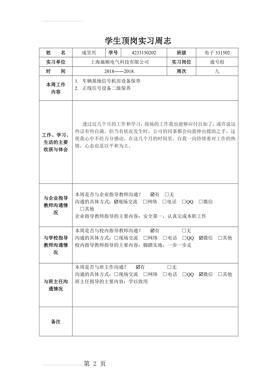 第九周顶岗实习周志(2页).doc_第2页