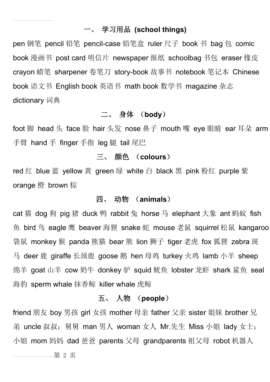 常用英语单词大全(9页).doc_第2页