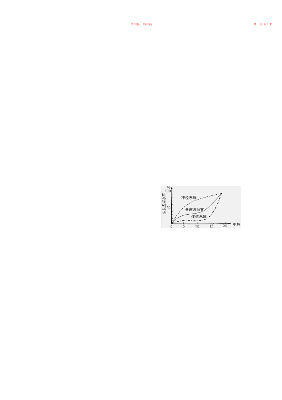 2022年南京市高淳区第二学期期中质量调研检测七级生物试卷.docx_第2页