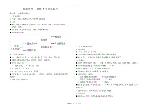 2022年中图版地理必修一知识点总结 .docx