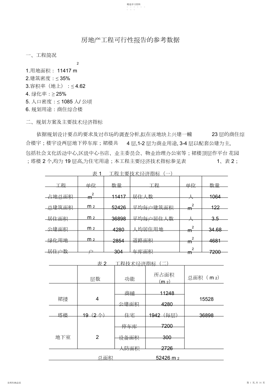 2022年房地产项目可行性研究 .docx_第1页