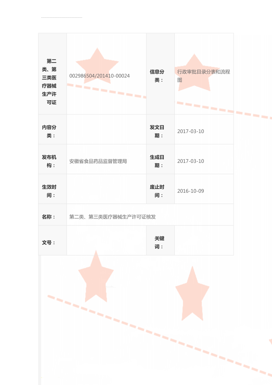 第二类、第三类医疗器械生产许可证(6页).doc_第1页