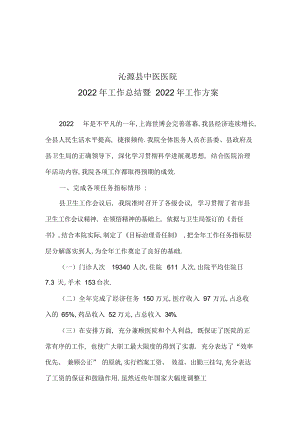 2022年工作总结暨工作计划.docx