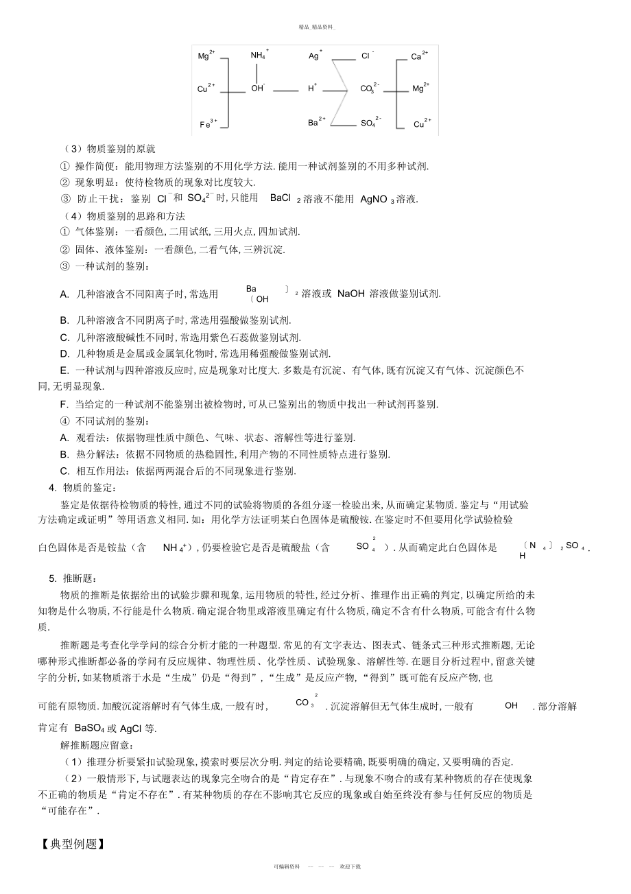 2022年初中化学常见的几种题型总结.docx_第2页