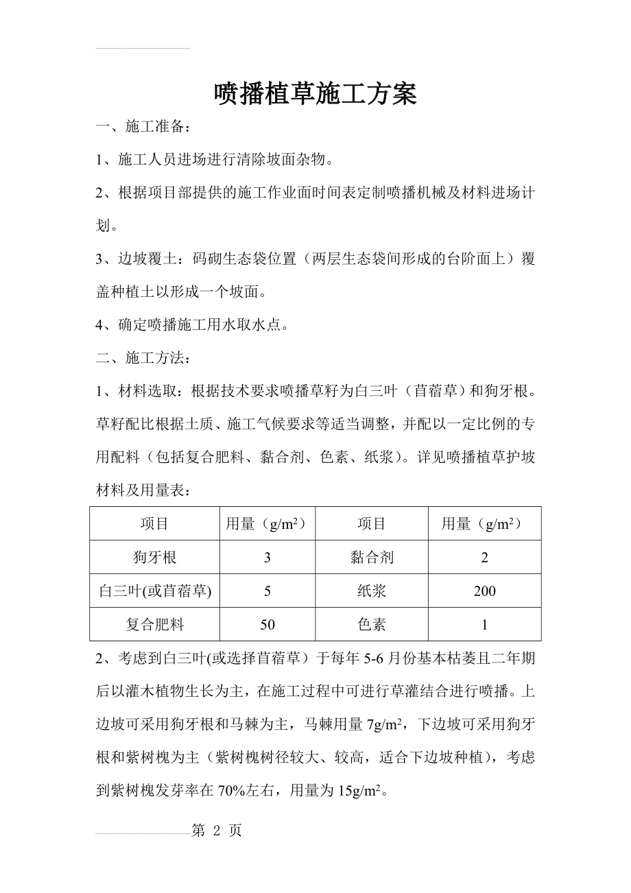 喷播植草施工方案(5页).doc_第2页