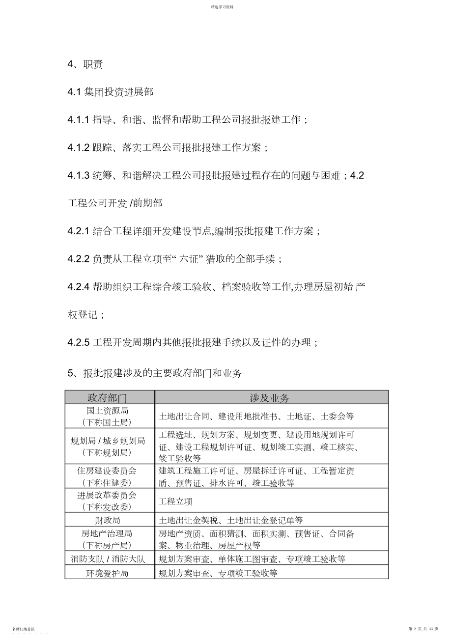 2022年房地产项目报批报建流程指引手册 .docx_第2页