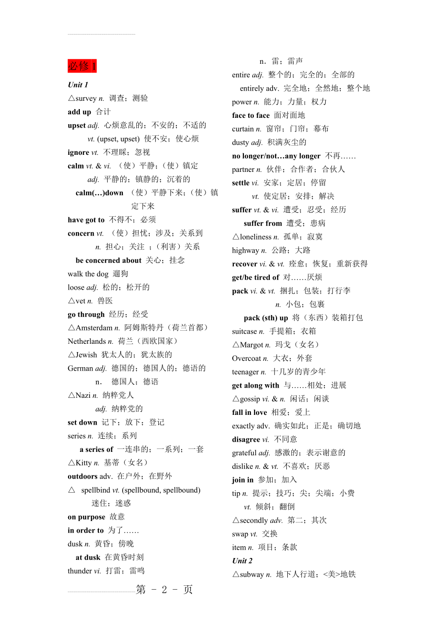 人教版高中英语全部单词(47页).doc_第2页