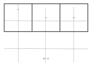 苏教版小学一年级生字表(上册)卡片模板(田字格).doc