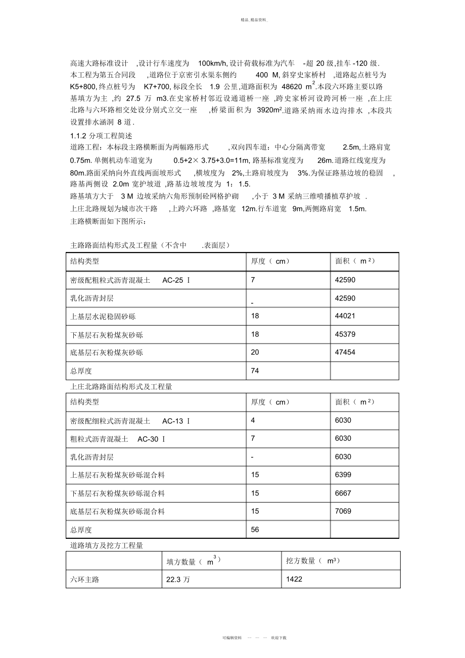 2022年XX六环路投标施工组织 .docx_第2页