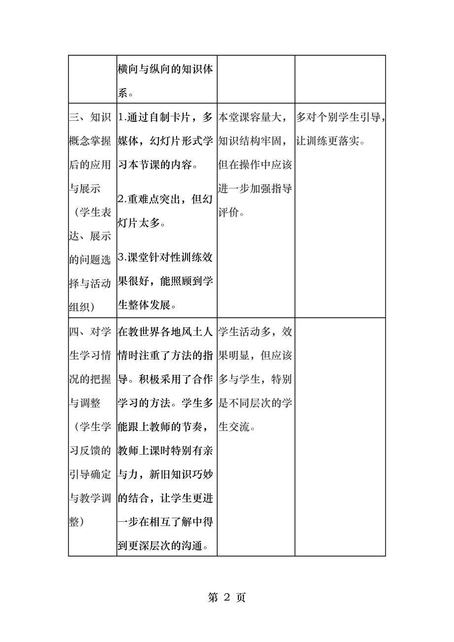 课堂观察记录与分析地理.doc_第2页