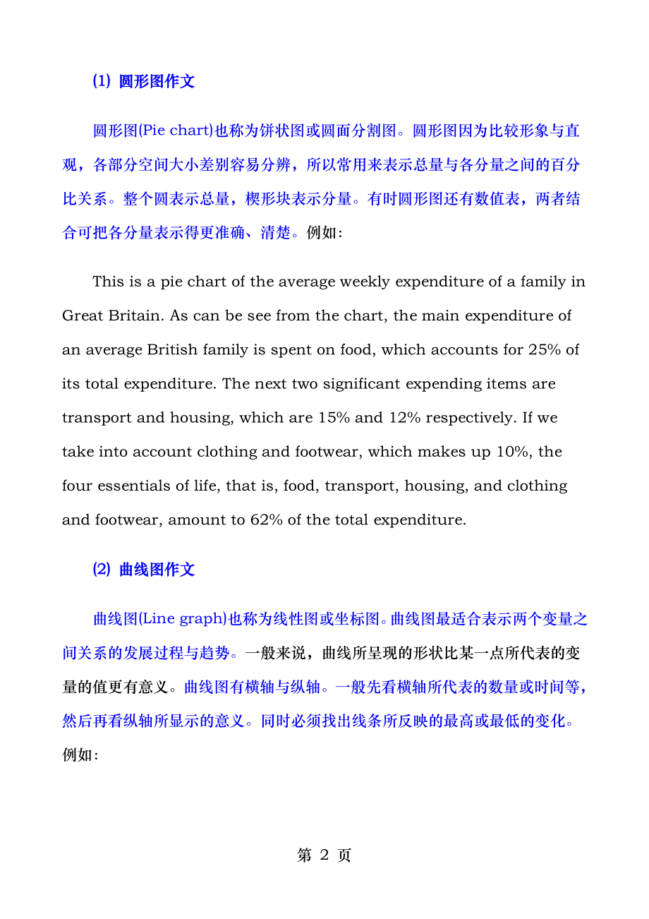 英语四级图表作文的类型及参考范文.doc_第2页