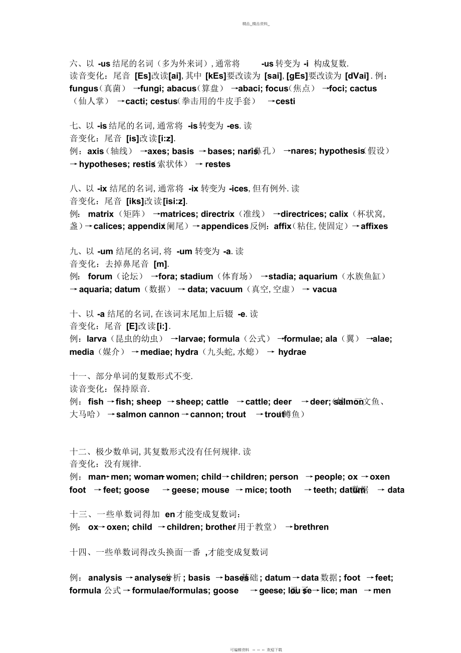 2022年可数名词变复数规则总结.docx_第2页