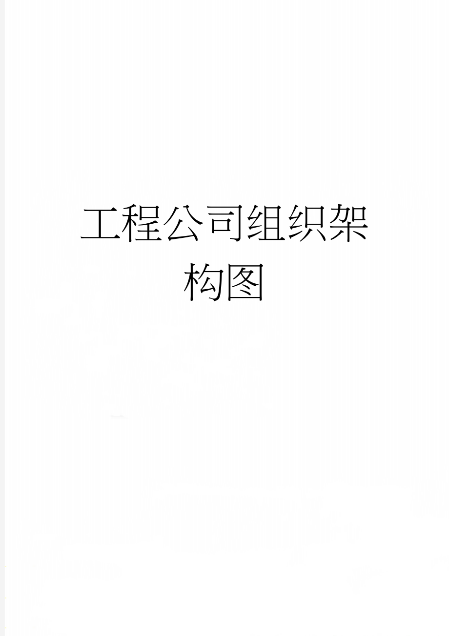 工程公司组织架构图(2页).doc_第1页