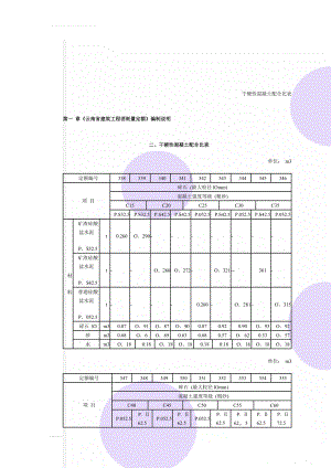 干硬性混凝土配合比表(23页).doc