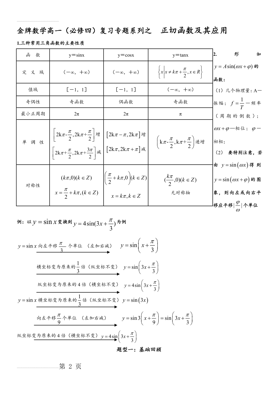 正切函数及其应用(6页).doc_第2页