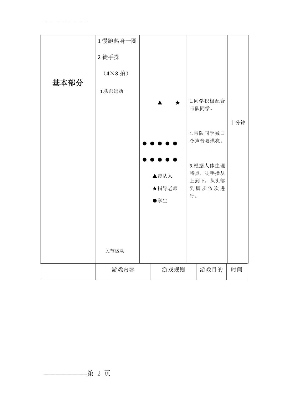 足球课准备活动教案(5页).doc_第2页