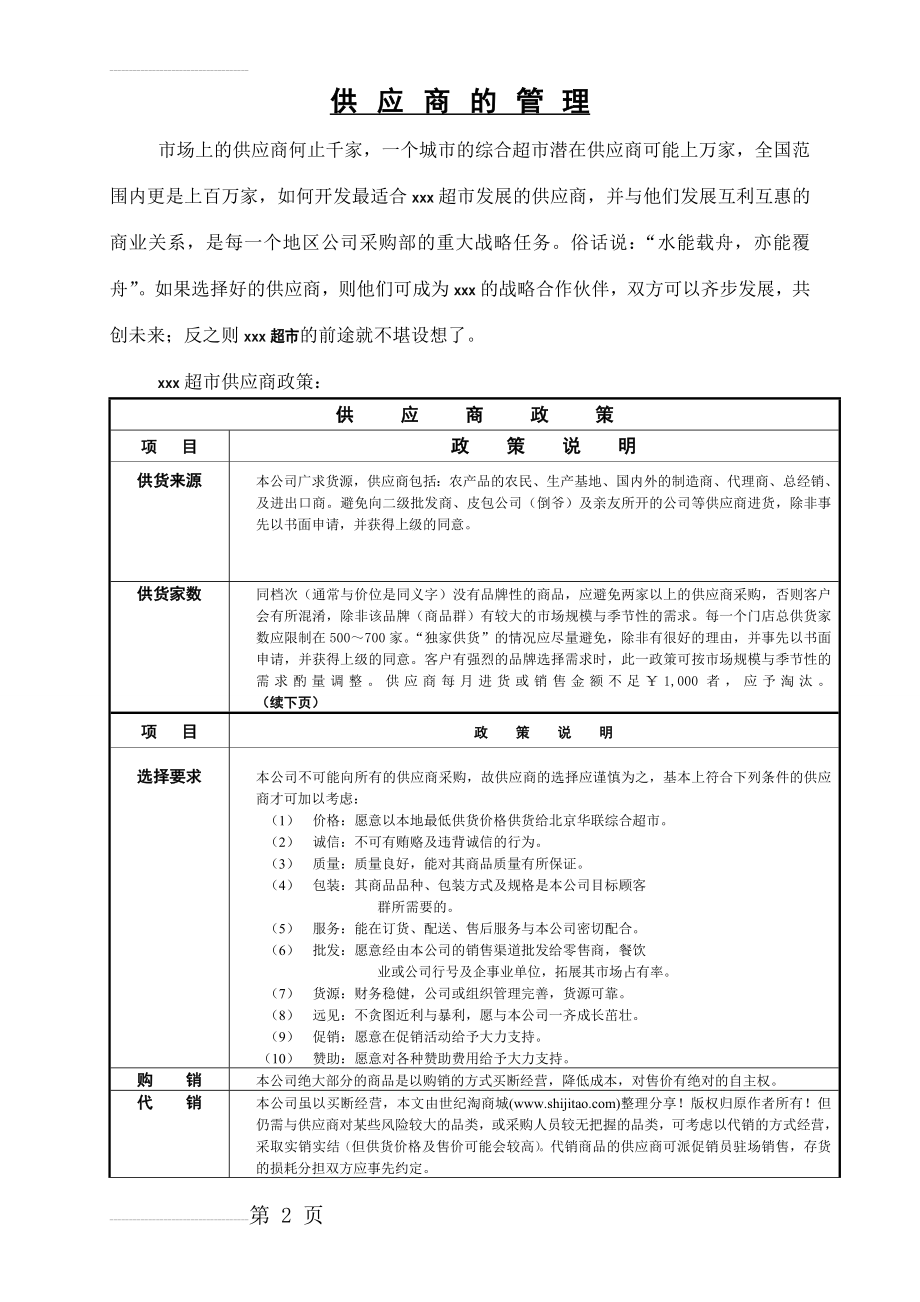 超市供应商管理手册(24页).doc_第2页