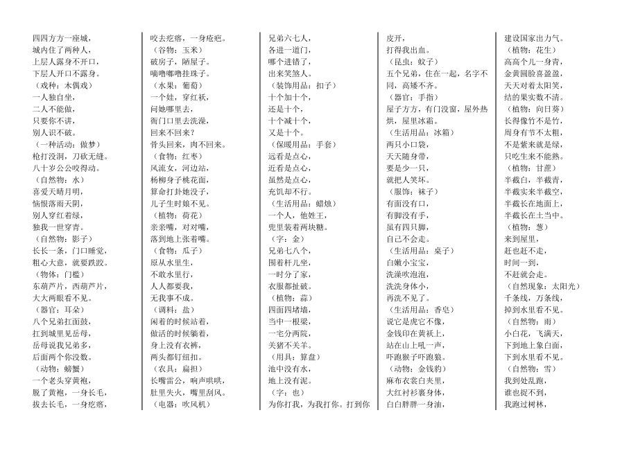 谜语(有答案)60012(3页).doc_第2页