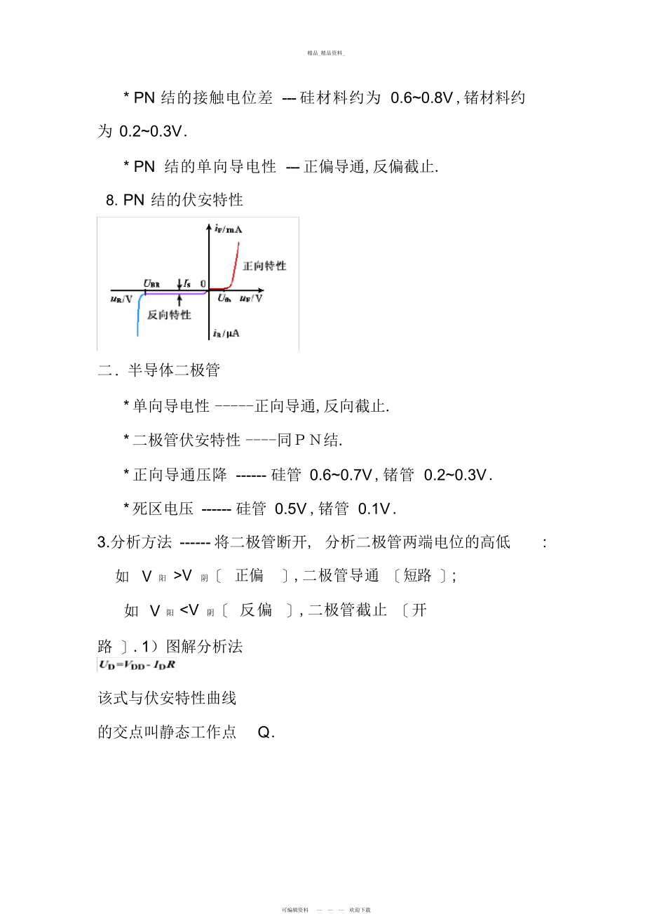 2022年模电知识总结 .docx_第2页