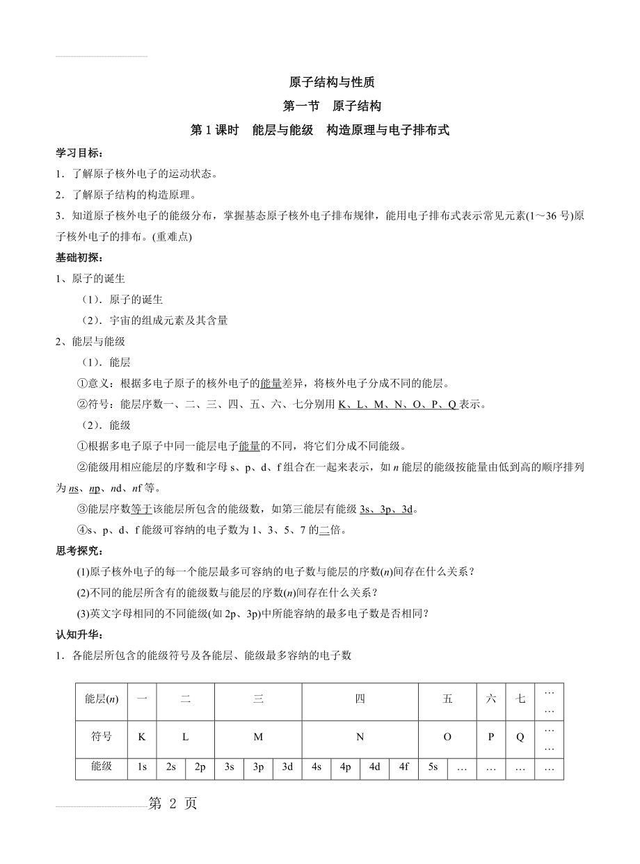 能层能级、构造排布(6页).doc_第2页