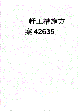 赶工措施方案42635(19页).doc