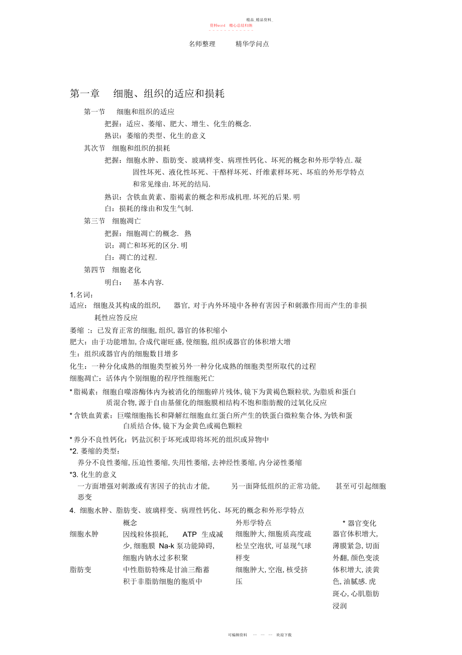 2022年病理大纲知识点整理.docx_第1页