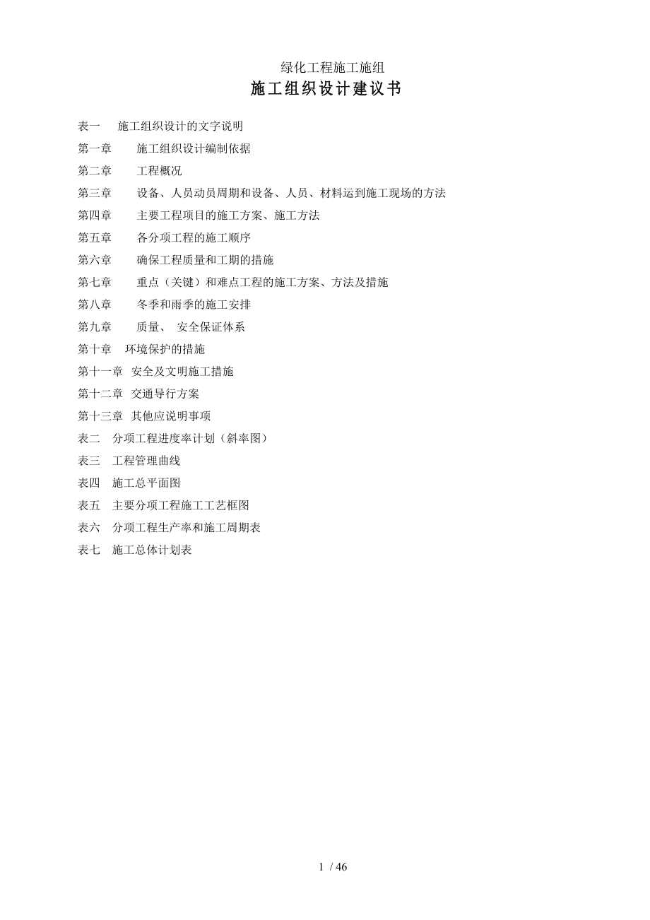 绿化工程施工施组.doc_第1页